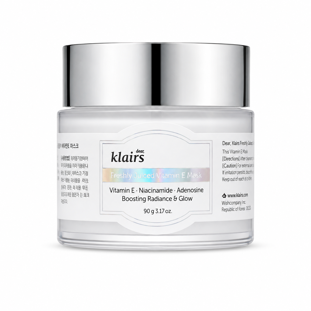 Klairs Freshly Juiced Vitamin E Mask éclat coréen