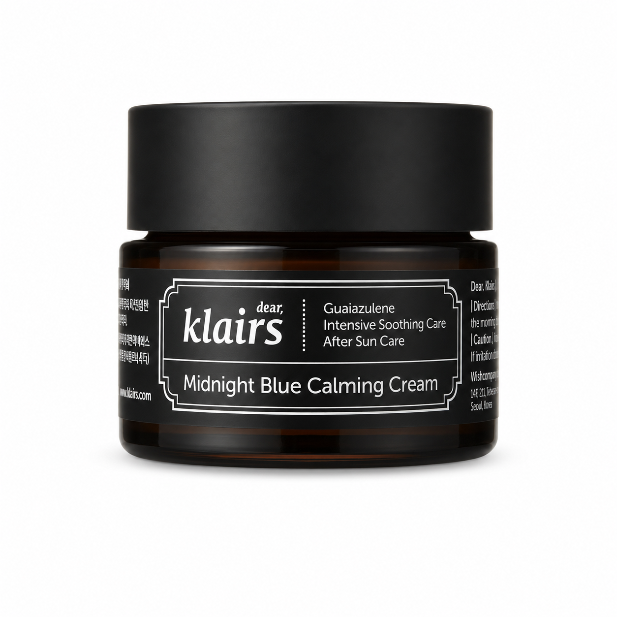 Klairs Midnight Blue Calming Cream crème apaisante coréenne